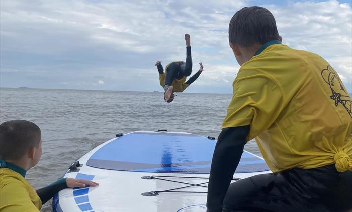 Bespoke mega SUP fun session.